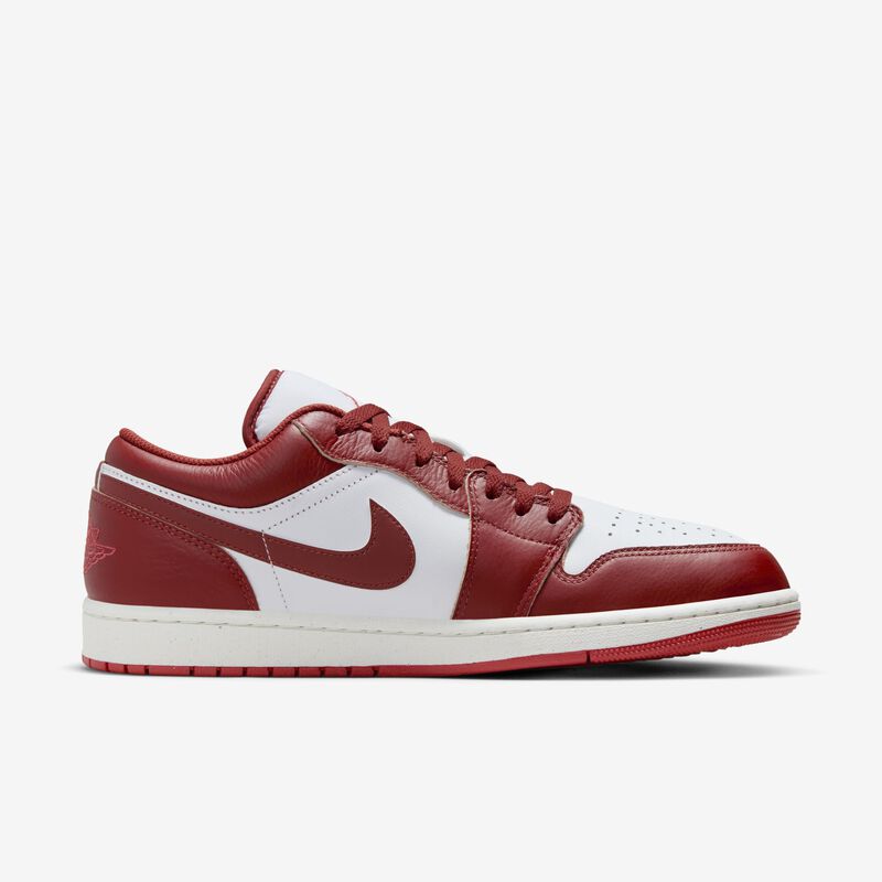 Air Jordan 1 Low SE, Blanco/Duna Rojo-Langosta-Vela, hi-res