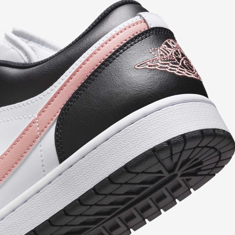 Air Jordan 1 Low, Blanco/Negro/Rosa Óxido, hi-res