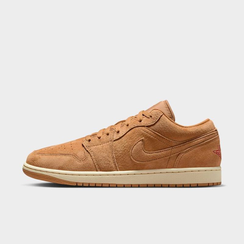 Air Jordan&nbsp;1 Low SE, Lino/Rojo universitario/Muselina/Lino, hi-res