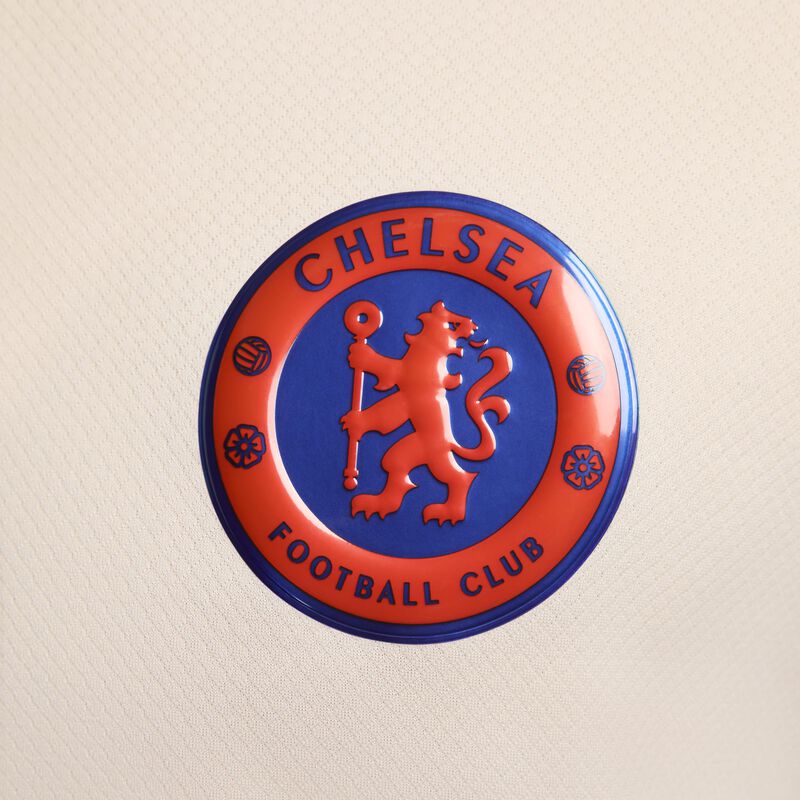 Chelsea FC visitante 2024/25 Stadium, Hielo Guayaba/Naranja Equipo/Azul Rubor, hi-res