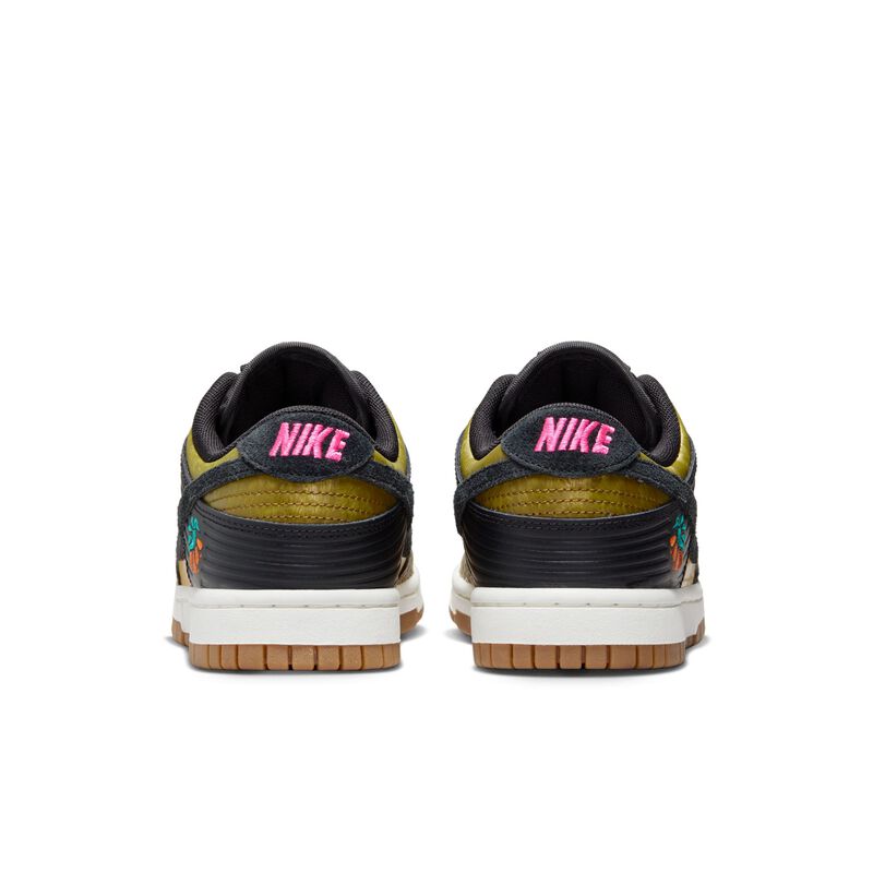 Nike Dunk Low Premium, Negro/Caqui-Oro Metálico-Ceniza Medio, hi-res