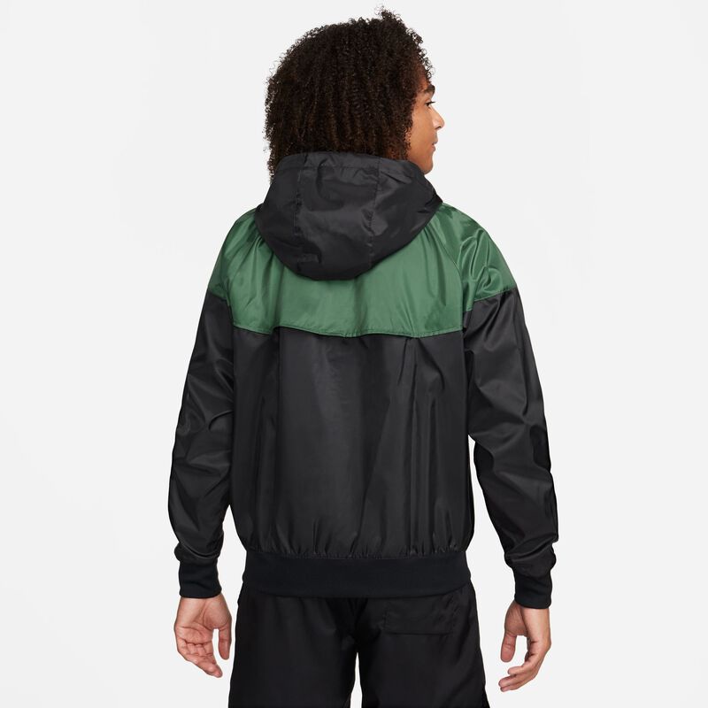 Nike Sportswear Windrunner, Negro/Abeto/Avalancha lima, hi-res