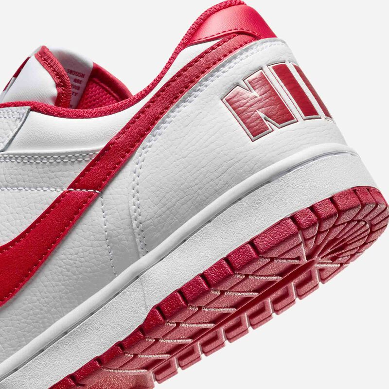Nike Big Low, Gimnasio Blanco/Rojo, hi-res