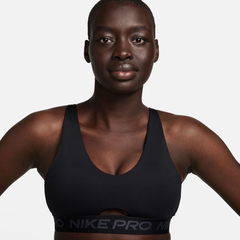 Nike Pro Indy Plunge, Negro/Anthracite/Blanco, hi-res