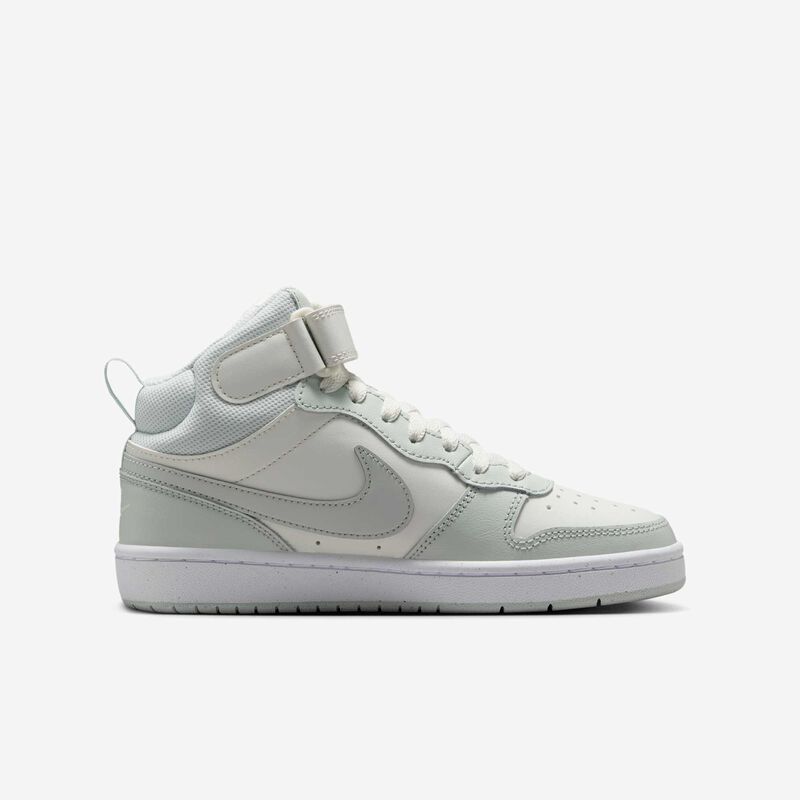 Nike Court Borough Mid 2, Vela/Blanco/Plata Claro, hi-res
