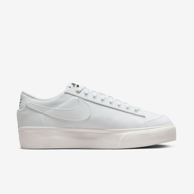 Nike Blazer Low Platform Canvas, Blanco/Sail/Negro/Blanco, hi-res