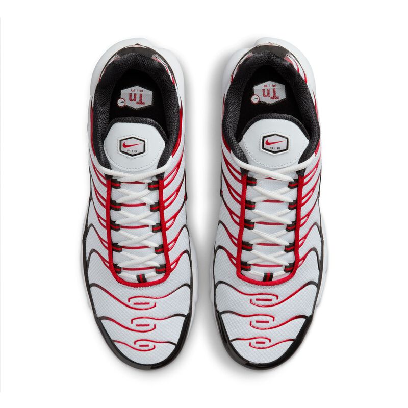 Nike Air Max Plus, Platino Puro/Negro/Blanco/Rojo Universitario, hi-res