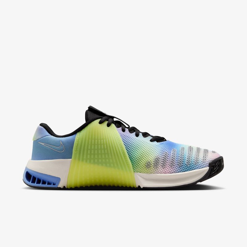 Nike Metcon 9 SE, Negro/Toque De Limón Claro/Royal Pulso/Plata Metalizado, hi-res