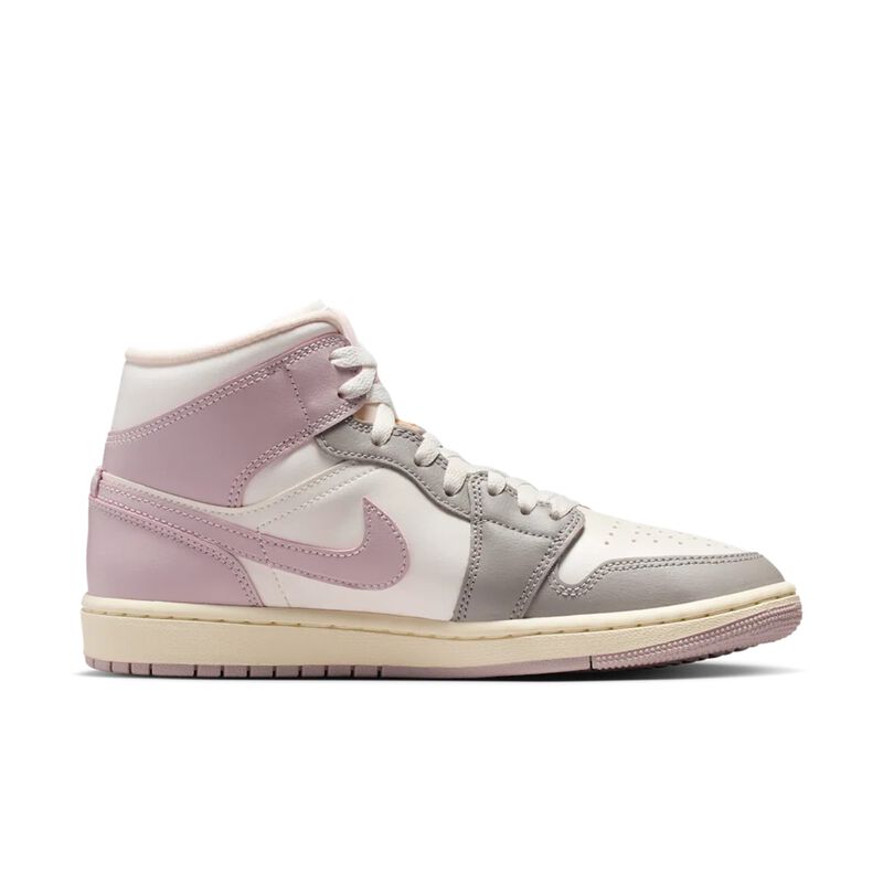 Zapatilla Air Jordan&nbsp;1 Mid, Blanco, hi-res