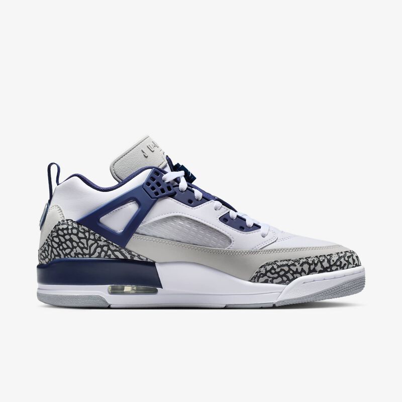 Jordan Spizike Low, Blanco/Gris Neutro/Antracita/Azul Marino Medianoche, hi-res