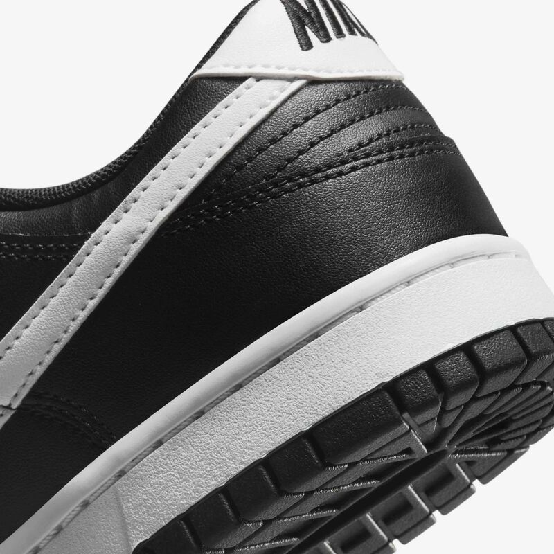 Nike Dunk Low Retro, Negro/Negro/Blanco/Blanco, hi-res