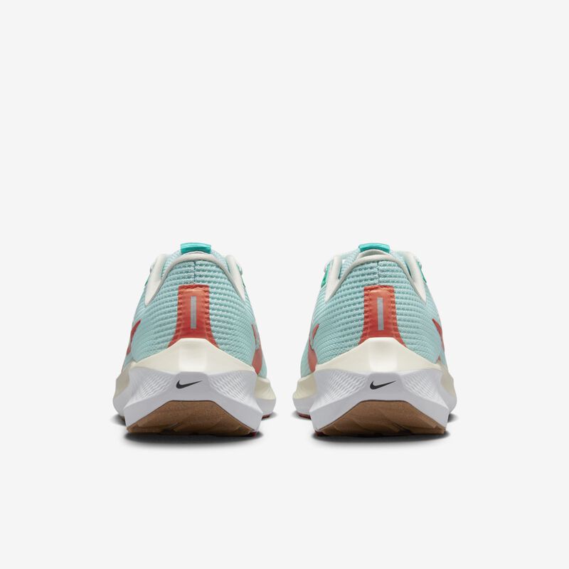 Nike Pegasus 40, Hielo jade/Blanco/Vidrio marino/Rojo picante, hi-res