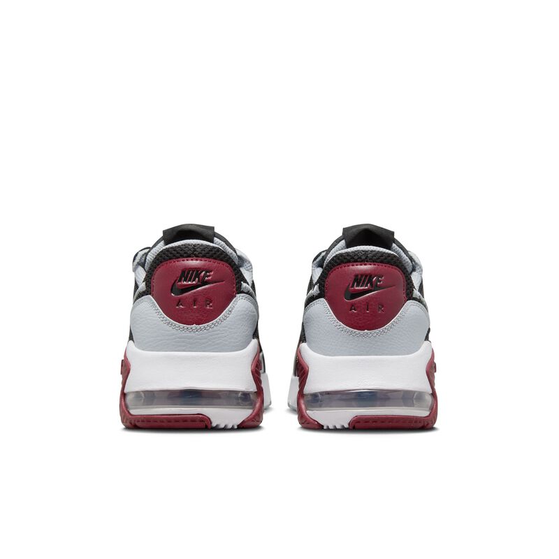 Nike Air Max Excee, Negro/Rojo team/Negro/Gris lobo, hi-res