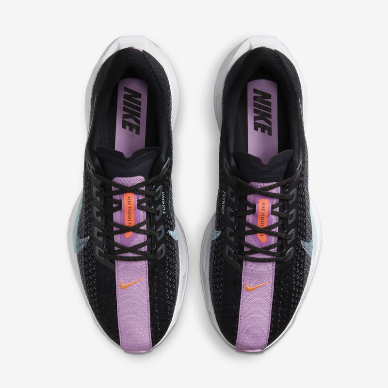 Nike Pegasus Plus, Negro/Azul Glaciar-Gris Oscuro-Rosa Intenso, hi-res