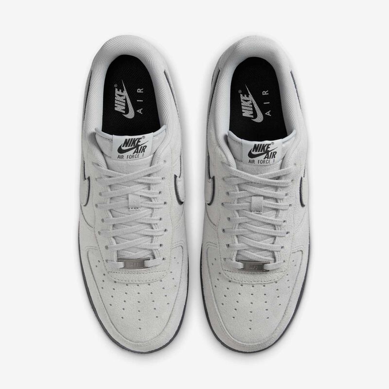 Nike Air Force 1 '07 LV8, Gris Humo Claro/Gris Humo Claro-Negro, hi-res