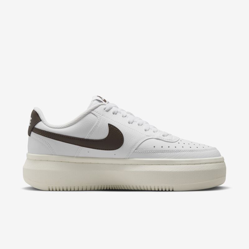 Nike Court Vision Alta, Blanco/Vela/Marrón Barroco, hi-res