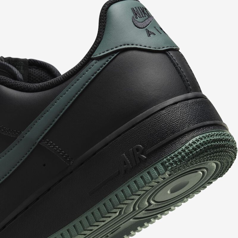 Nike Air Force 1 '07, Negro/Verde Vintage, hi-res