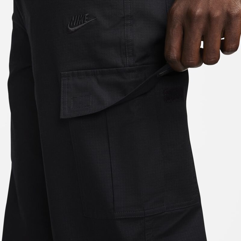 Nike Club, Negro/Negro, hi-res
