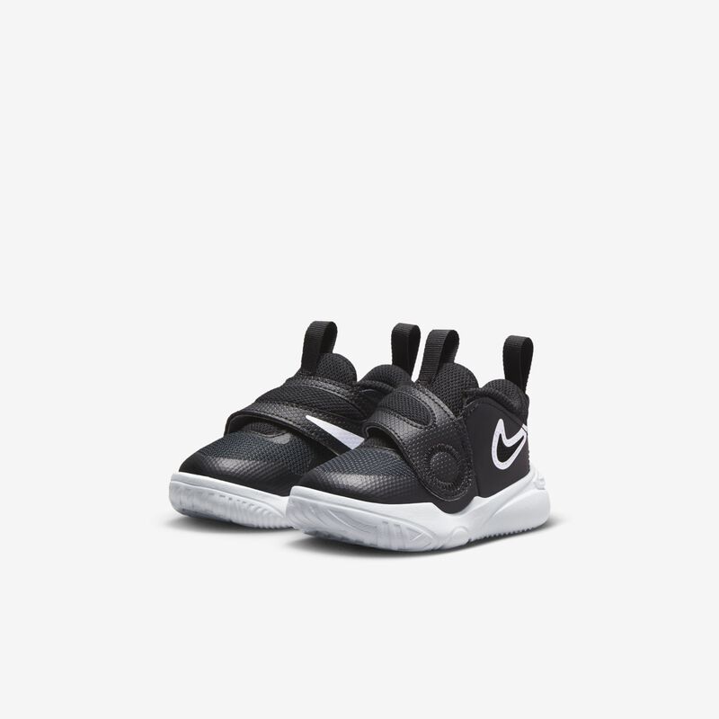 Nike Team Hustle D 11, Negro/Blanco, hi-res