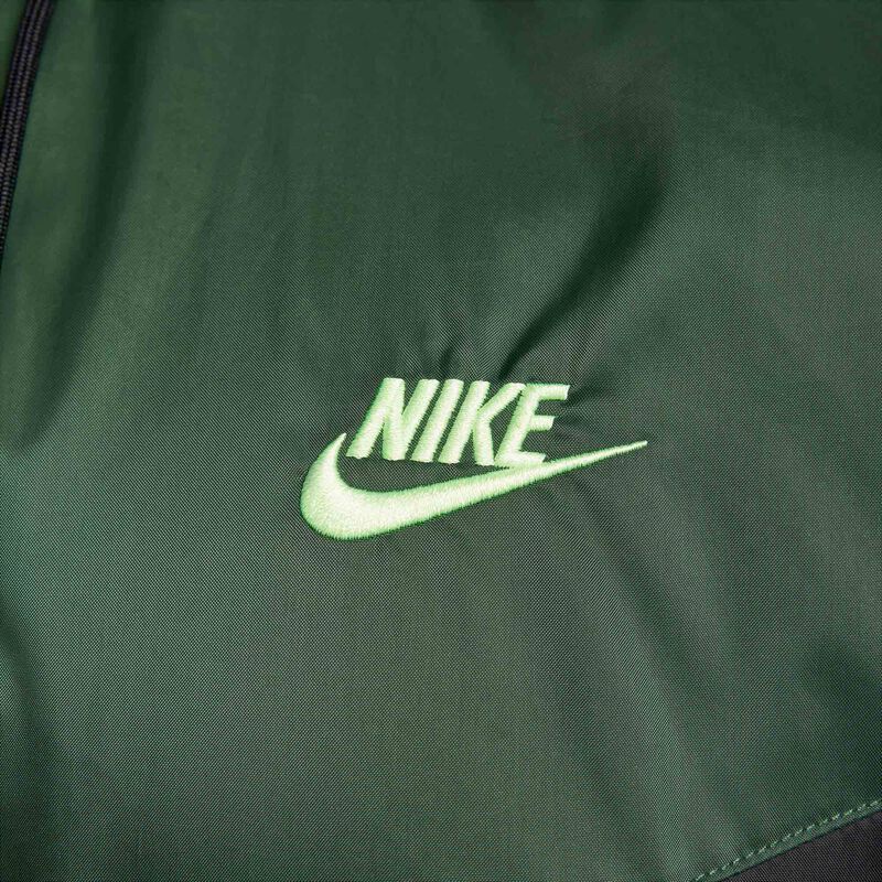 Nike Sportswear Windrunner, Negro/Abeto/Avalancha lima, hi-res