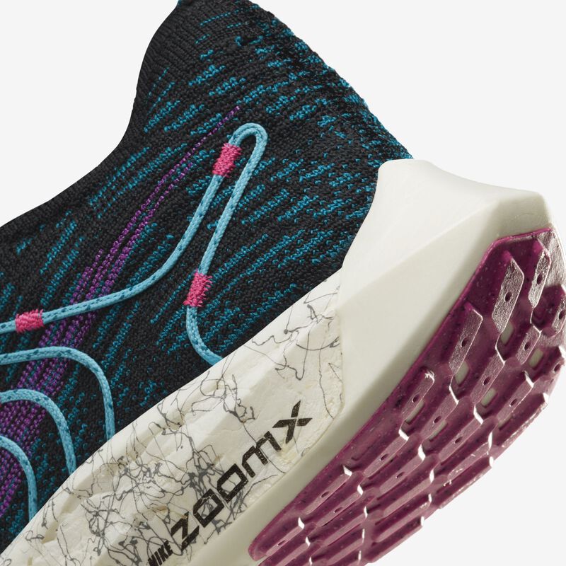 Nike Pegasus Turbo Next Nature SE, Negro/Abismo verde/Rosa intenso/Sueño fucsia, hi-res