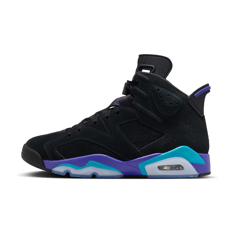 Air Jordan 6 Aqua, Negro/Tono aguamarina/Concordia brillante, hi-res