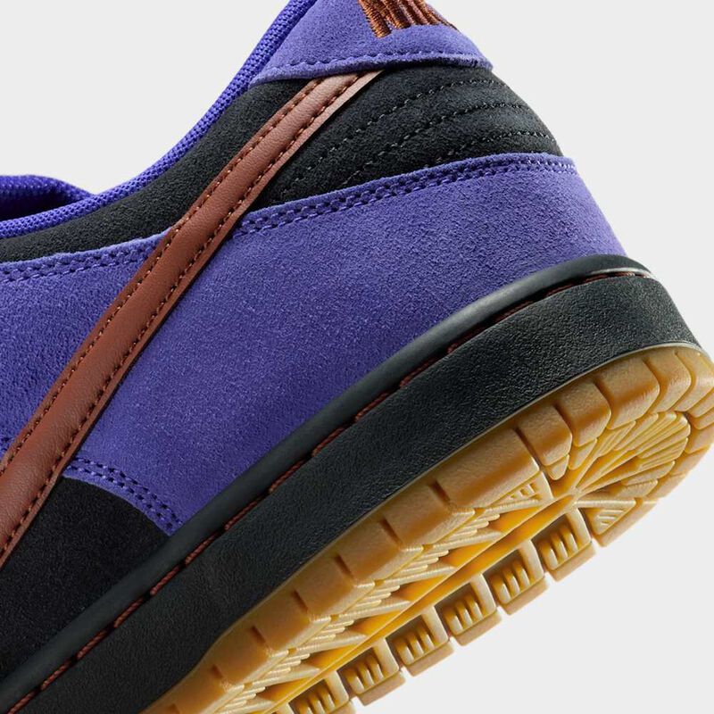 Nike SB Dunk Low Pro, Violeta Persa/Canela-Apagado Noir-Gum Marrón Medio, hi-res