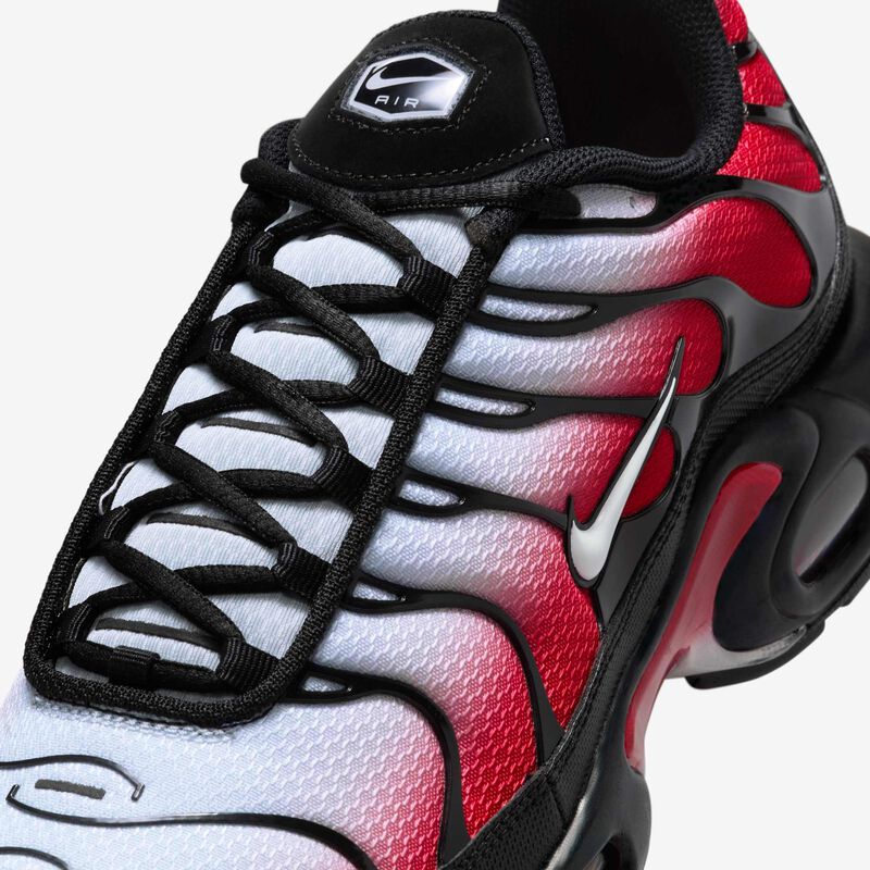 Nike Air Max Plus, Platino Puro/Universidad Rojo/Negro/Blanco, hi-res