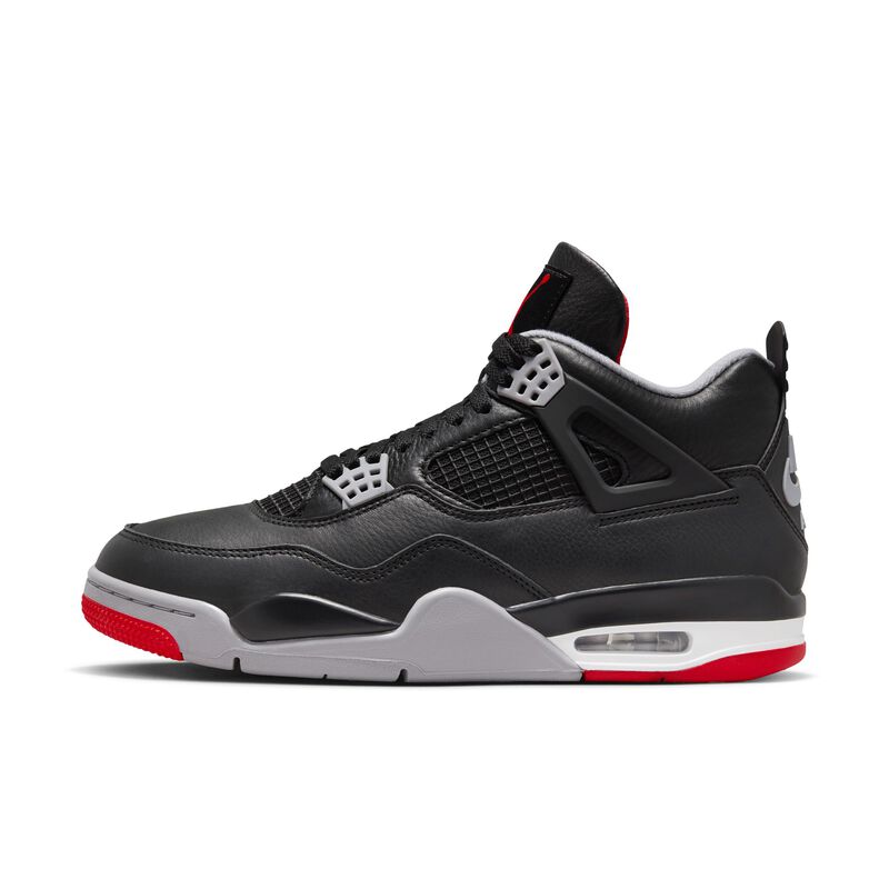 Air Jordan 4 Retro "Bred Reimagined", Negro/Gris cemento/Blanco cumbre/Rojo fuego, hi-res