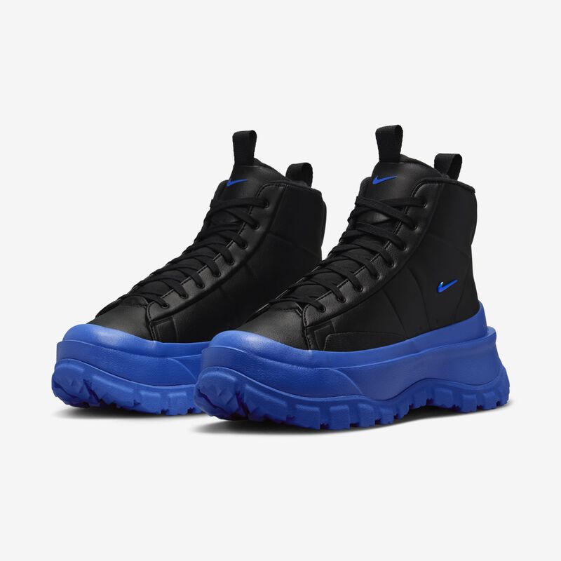 Nike Blazer Roam Mid, Negro/Azul Carrera, hi-res