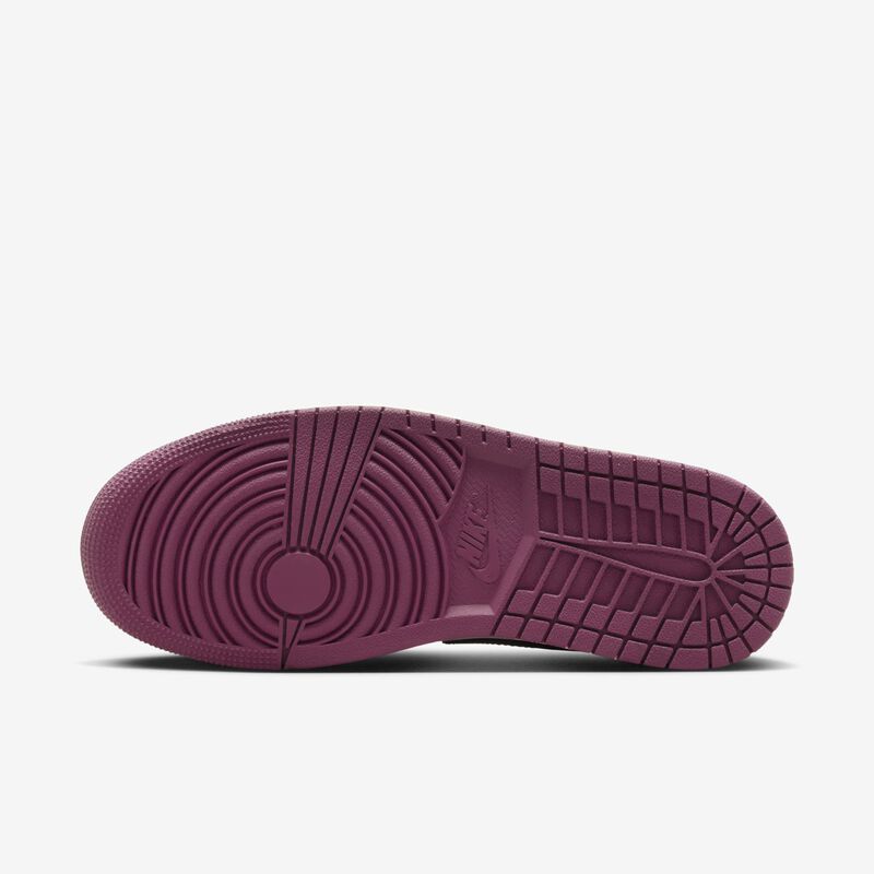 Air Jordan 1 Low, Blanco/Vela/Burdeos, hi-res