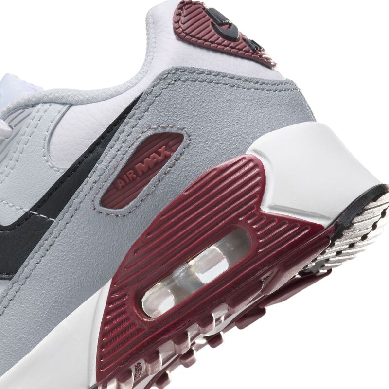 Nike Air Max 90 LTR, Blanco/Negro-Rojo Oscuro-Platino Puro, hi-res