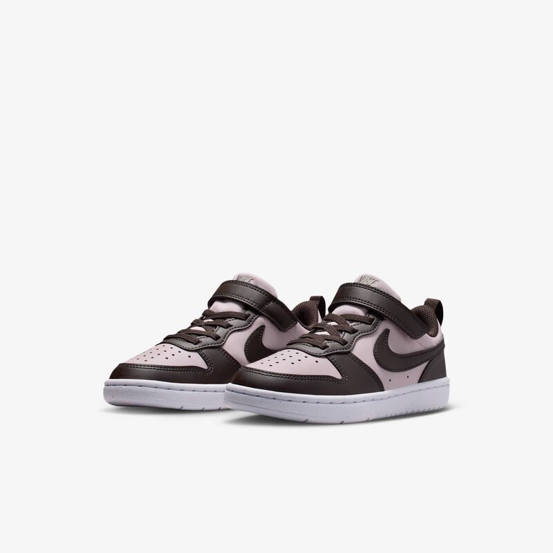 Nike Court Borough Low Recraft, Partícula Rosa/Light Army/Blanco/Marrón Aterciopelado, hi-res