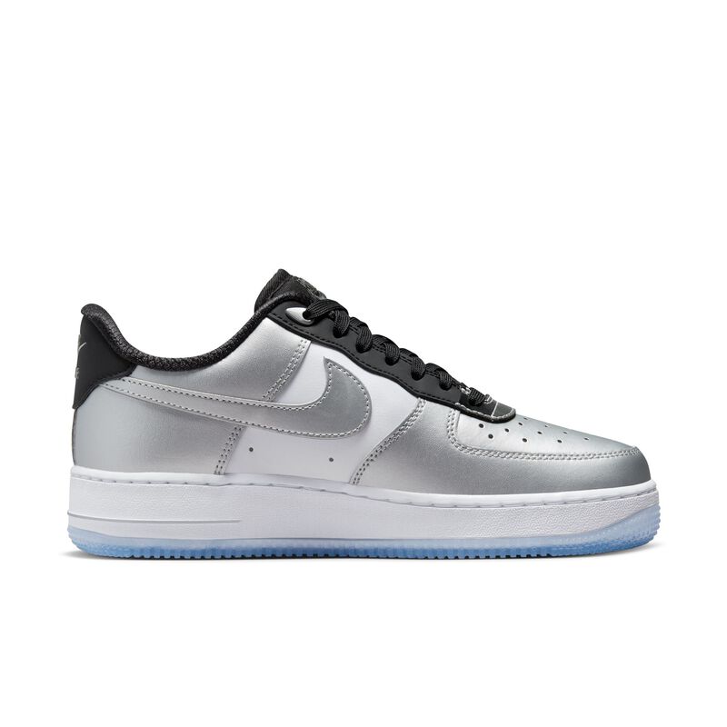 Nike Air Force 1 '07 SE, Plata metalizado/Negro/Blanco/Plata metalizado, hi-res