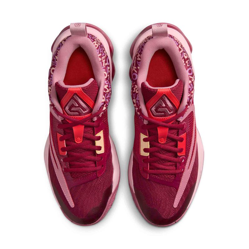 Giannis Immortality 3 "Alphabet", Rojo noble/Baya del desierto/Rosa suave medio/Melocotón hielo, hi-res
