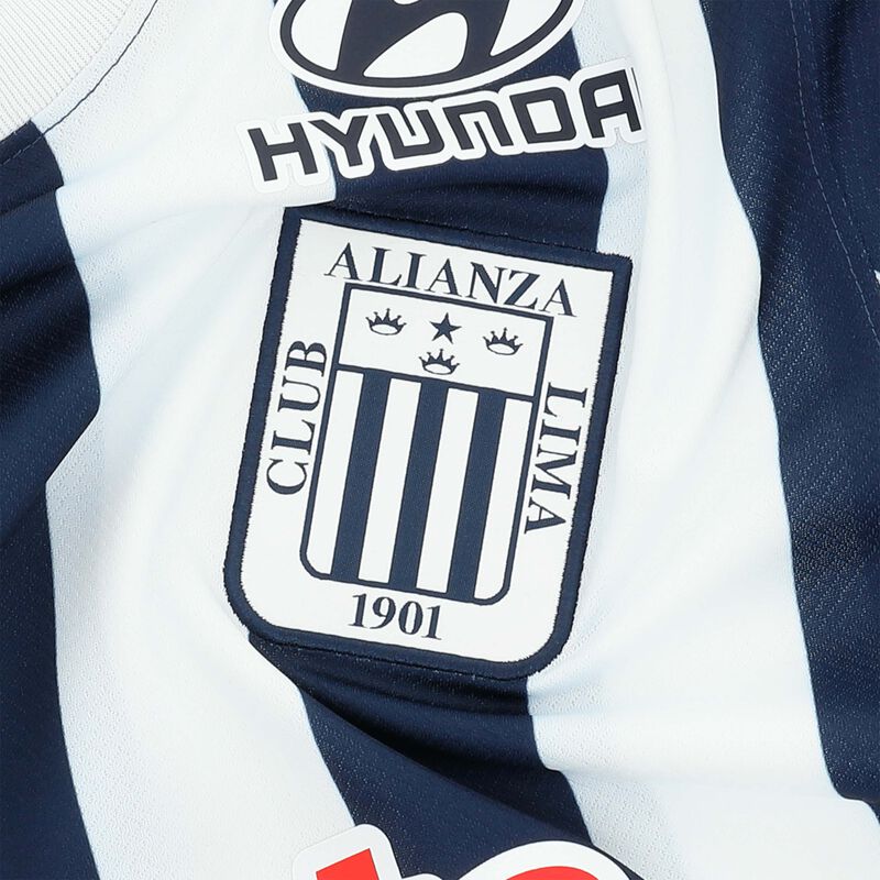 Nike Camiseta Hombre Alianza Lima 2026 Local, Blanco/Azul Marino Medianoche/(Rojo Chile), hi-res