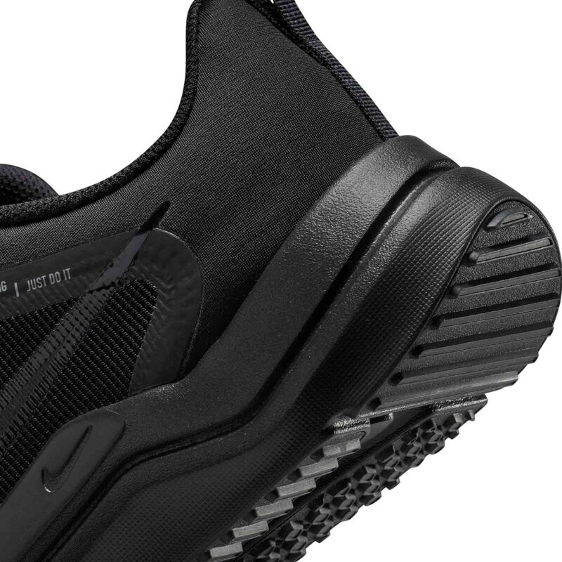 Nike Downshifter 12, Negro/Gris partícula/Gris ahumado oscuro, hi-res