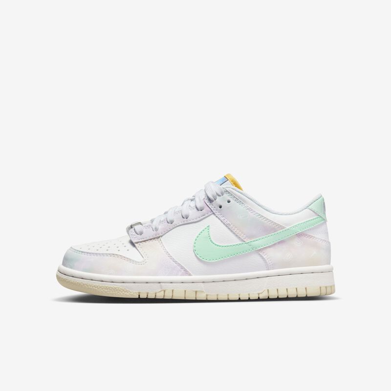 Nike Dunk Low, Blanco/Espuma Menta-Blanco-Fantasma, hi-res