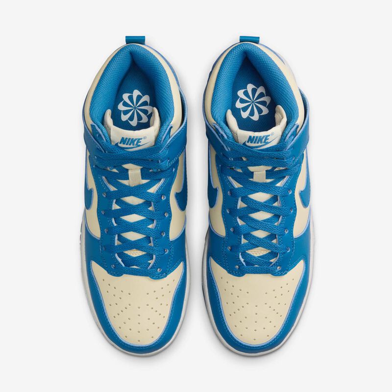 Nike Dunk High Next Nature, Caqui Claro/Tinte Platino/Estrella Azul, hi-res