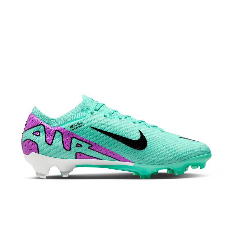 Nike Zoom Mercurial Vapor 15 Elite FG, Hiperturquesa/Negro/Blanco/Sueño de fucsia, hi-res