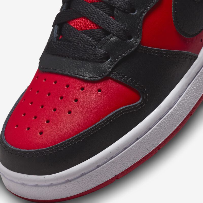 Nike Court Borough Mid 2, Rojo Universitario/Blanco/Negro, hi-res