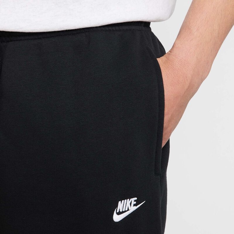 Nike Club, Negro/Negro/Blanco, hi-res