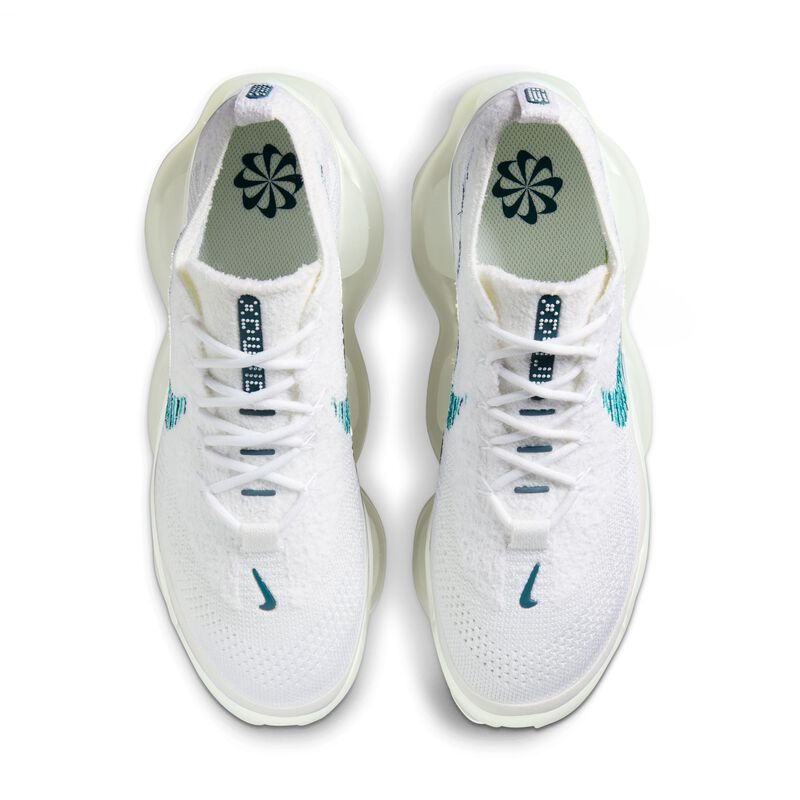 Nike Air Max Scorpion Flyknit, Blanco/Geode teal-blanco-blanco, hi-res