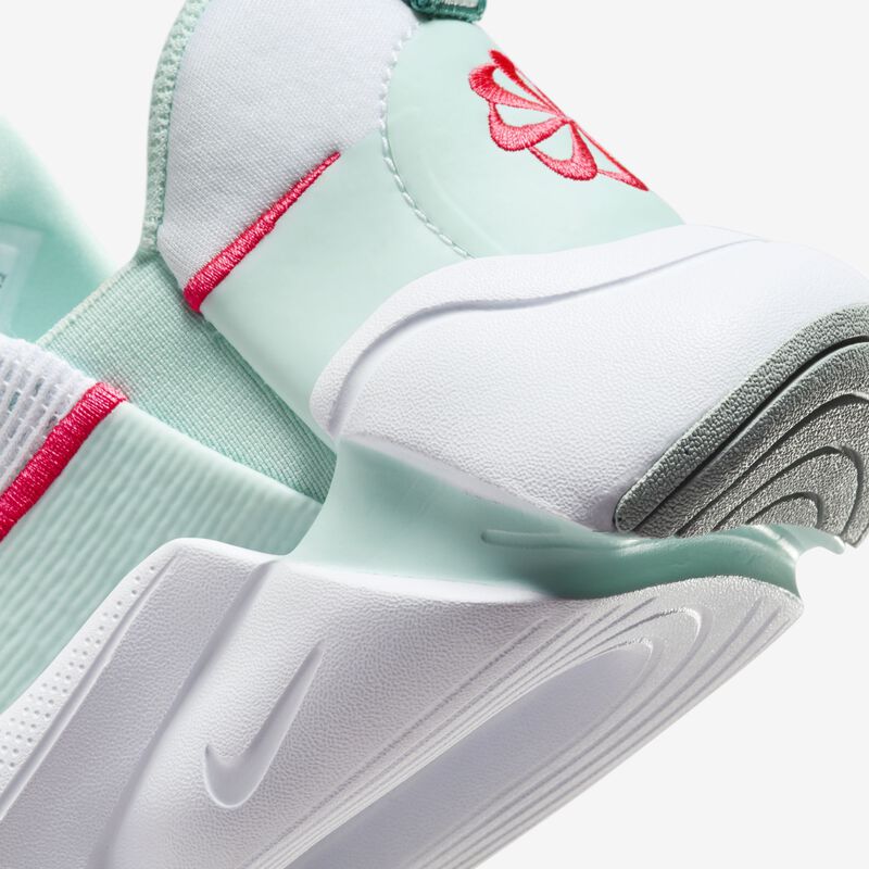 Nike Flex Plus 2, Blanco/Hielo jade/Verde azulado geoda/Rojo sirena, hi-res