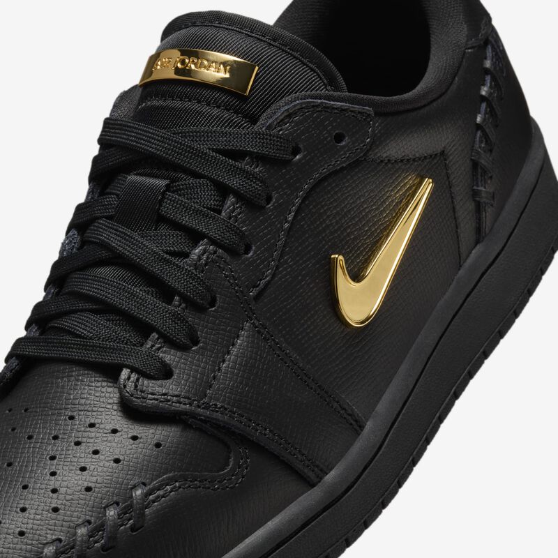Air Jordan 1 Low Method of Make, Negro/Oro Metalizado, hi-res