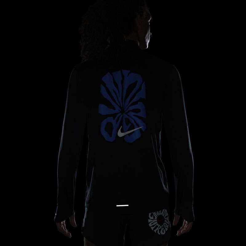 Nike Element Run Energy, Negro/Azul Foto Claro, hi-res