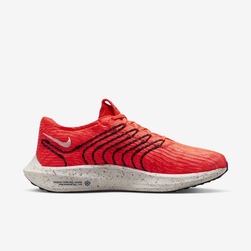 Nike Pegasus Turbo, Carmesí brillante/Hot Punch/Obsidian/Blanco, hi-res
