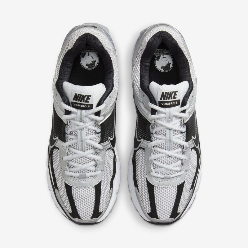 Nike Zoom Vomero 5, Plata Metalizado/Pure Platinum/Blanco/Negro, hi-res