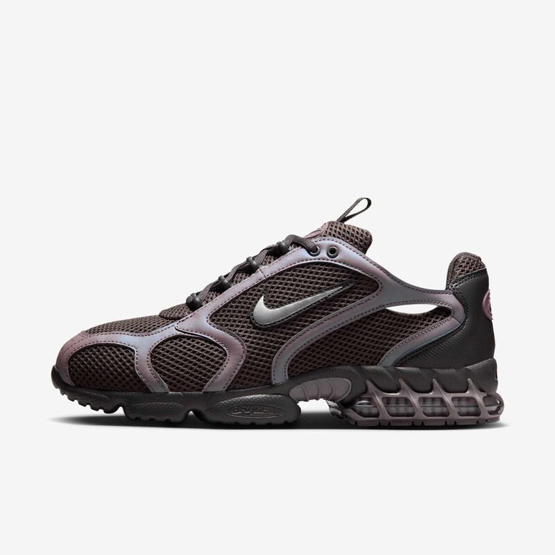 Nike Air Zoom Spiridon Cage 2, Ceniza Medio/Gris Topo/Cueva/Plata Metalizado, hi-res