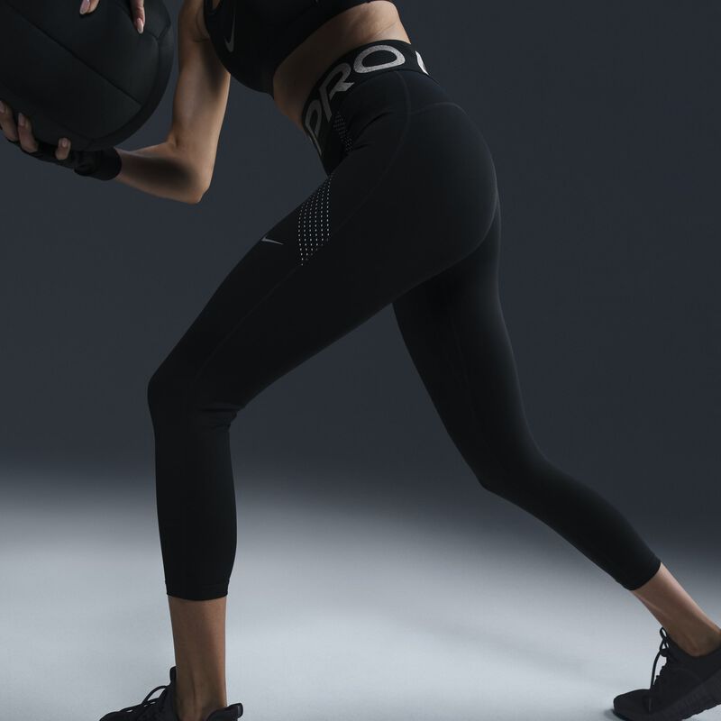Nike Pro Sculpt, Negro/Plata Reflectante, hi-res